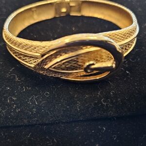 Vintage Gold Avon Buckle Bracelet